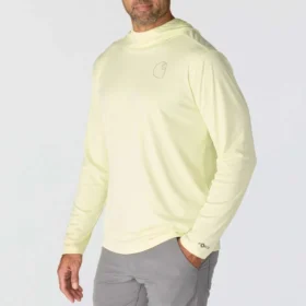 Sudadera con capucha para hombre Force Sun Defender UPF 50+, ligera, con manguitos largos y transpirable – Sudaderas con capucha de protección solar