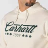 Sudadera con capucha para hombre Marquette con estampado de trébol - Sudadera del Día de San Patricio