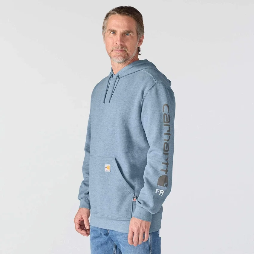 Sudadera con capucha para hombre Marquette Fr Force Logo - Sudaderas con capucha ignífugas