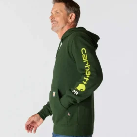 Sudadera con capucha para hombre Marquette Fr Force Logo – Sudaderas con capucha ignífugas