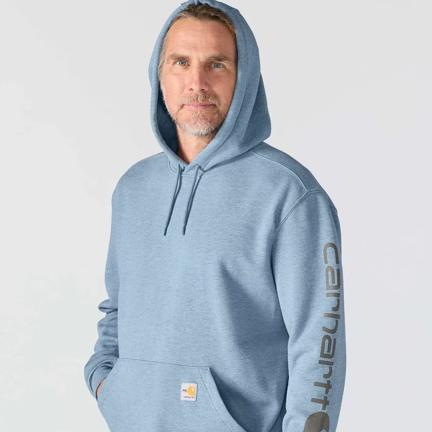 Sudadera con capucha para hombre Marquette Fr Force Logo - Sudaderas con capucha ignífugas