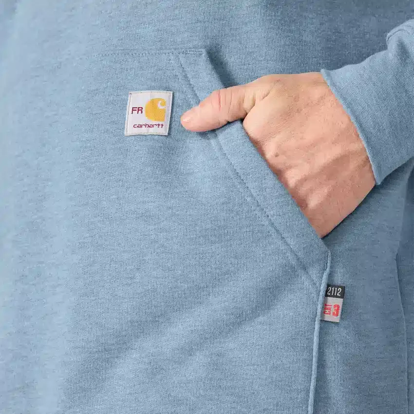 Sudadera con capucha para hombre Marquette Fr Force Logo - Sudaderas con capucha ignífugas