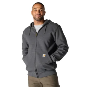 Sudadera con capucha y cremallera completa Paxton para hombre, de tejido grueso y repelente al agua - Sudaderas con capucha Rain Defender de Carhartt