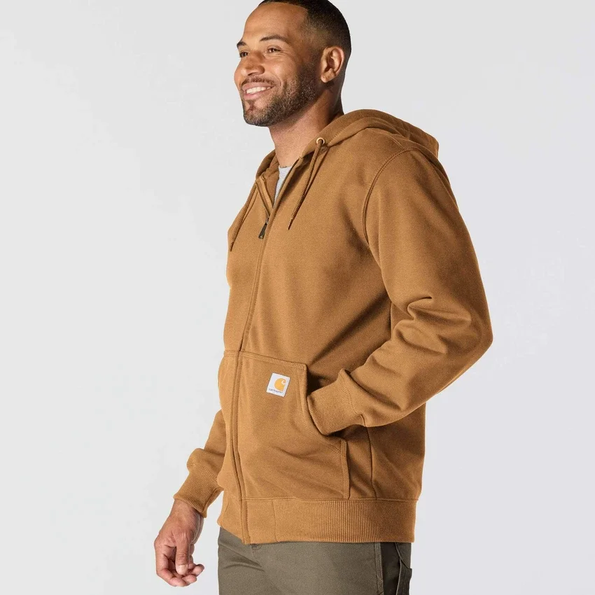 Sudadera con capucha y cremallera completa Paxton para hombre, de tejido grueso y repelente al agua - Sudaderas con capucha Rain Defender de Carhartt