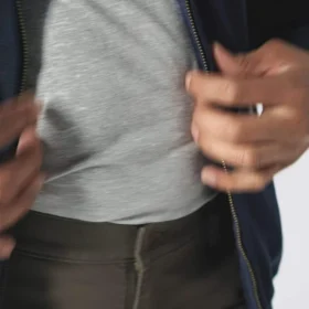 Sudadera con capucha y cremallera completa Paxton para hombre, de tejido grueso y repelente al agua – Sudaderas con capucha Rain Defender de Carhartt