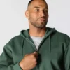 Sudadera con capucha y cremallera completa Paxton para hombre, de tejido grueso y repelente al agua - Sudaderas con capucha Rain Defender de Carhartt