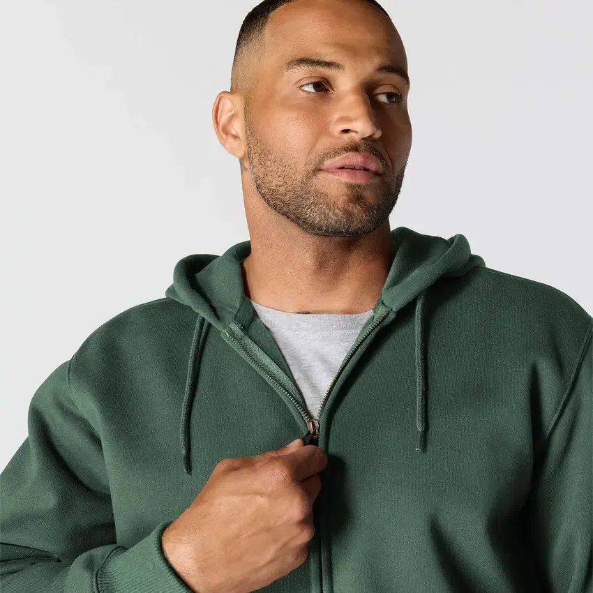 Sudadera con capucha y cremallera completa Paxton para hombre, de tejido grueso y repelente al agua - Sudaderas con capucha Rain Defender de Carhartt