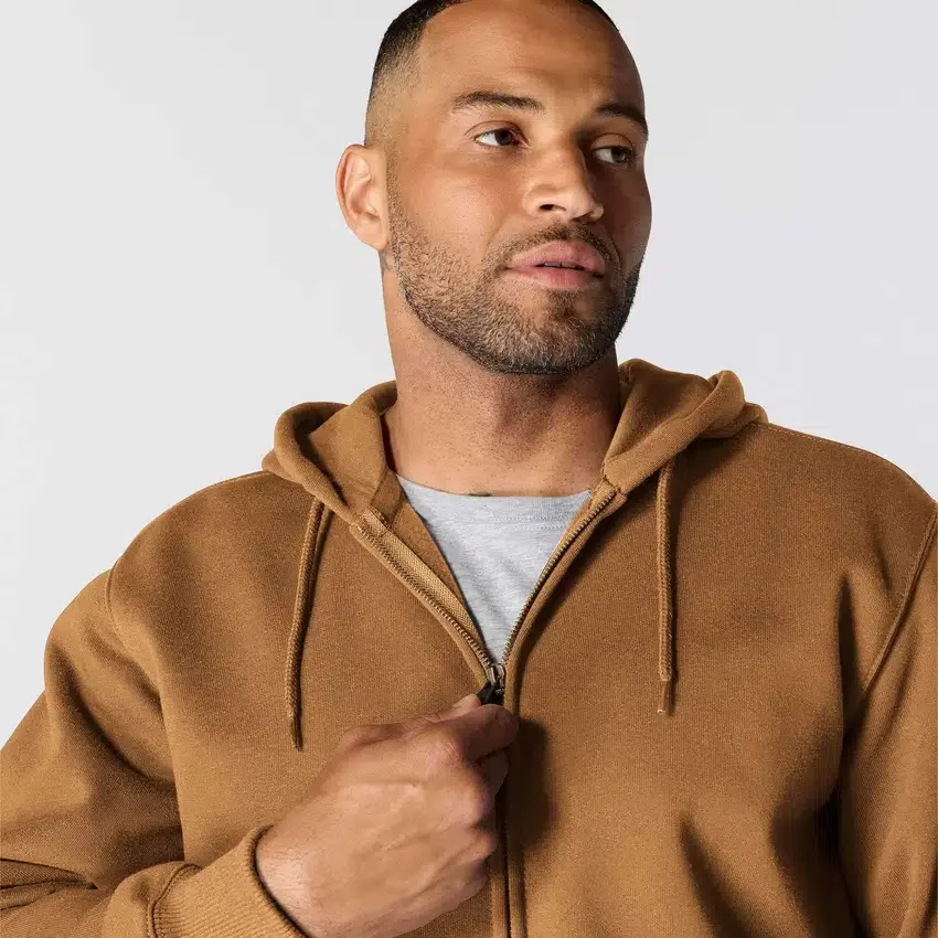 Sudadera con capucha y cremallera completa Paxton para hombre, de tejido grueso y repelente al agua - Sudaderas con capucha Rain Defender de Carhartt