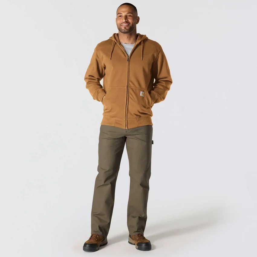 Sudadera con capucha y cremallera completa Paxton para hombre, de tejido grueso y repelente al agua - Sudaderas con capucha Rain Defender de Carhartt