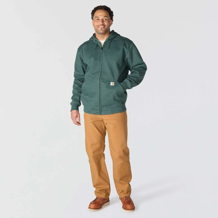 Sudadera con capucha y cremallera completa Paxton para hombre, de tejido grueso y repelente al agua - Sudaderas con capucha Rain Defender de Carhartt
