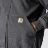 Sudadera con capucha y cremallera completa Paxton para hombre, de tejido grueso y repelente al agua - Sudaderas con capucha Rain Defender de Carhartt