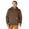 Sudadera con capucha y cremallera de un cuarto de Paxton para hombre, resistente e impermeable - Sudaderas con capucha Carhartt Rain Defender
