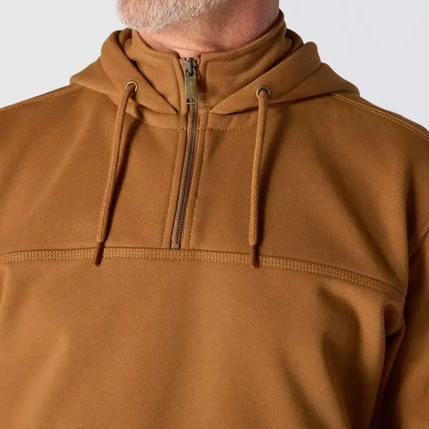 Sudadera con capucha y cremallera de un cuarto de Paxton para hombre, resistente e impermeable - Sudaderas con capucha Carhartt Rain Defender