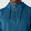 Sudadera con capucha y cremallera de un cuarto de Paxton para hombre, resistente e impermeable - Sudaderas con capucha Carhartt Rain Defender