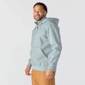 Sudadera con capucha y cremallera de un cuarto de Paxton para hombre, resistente e impermeable – Sudaderas con capucha Carhartt Rain Defender