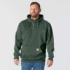 Sudadera con capucha y cremallera de un cuarto de Paxton para hombre, resistente e impermeable - Sudaderas con capucha Carhartt Rain Defender