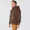 Sudadera con capucha y cremallera de un cuarto de Paxton para hombre, resistente e impermeable - Sudaderas con capucha Carhartt Rain Defender