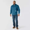 Sudadera con capucha y cremallera de un cuarto de Paxton para hombre, resistente e impermeable - Sudaderas con capucha Carhartt Rain Defender