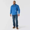 Sudadera con capucha y cremallera de un cuarto de Paxton para hombre, resistente e impermeable - Sudaderas con capucha Carhartt Rain Defender
