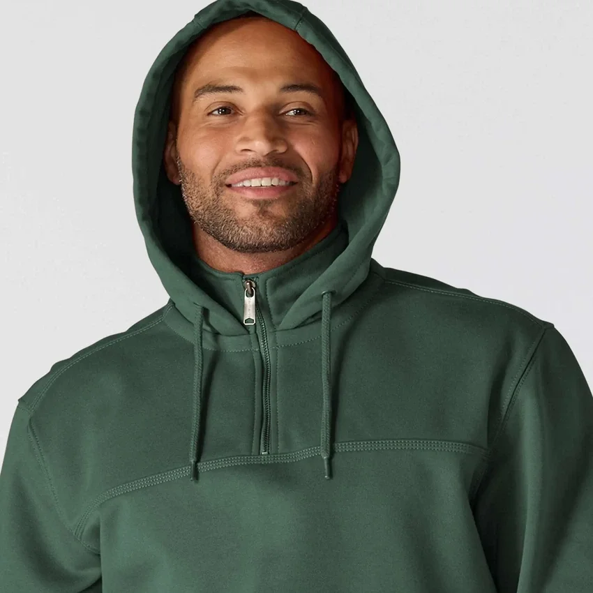Sudadera con capucha y cremallera de un cuarto de Paxton para hombre, resistente e impermeable - Sudaderas con capucha Carhartt Rain Defender
