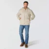 Sudadera con capucha y cremallera de un cuarto de Paxton para hombre, resistente e impermeable - Sudaderas con capucha Carhartt Rain Defender