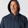 Sudadera con capucha y cremallera de un cuarto de Paxton para hombre, resistente e impermeable - Sudaderas con capucha Carhartt Rain Defender