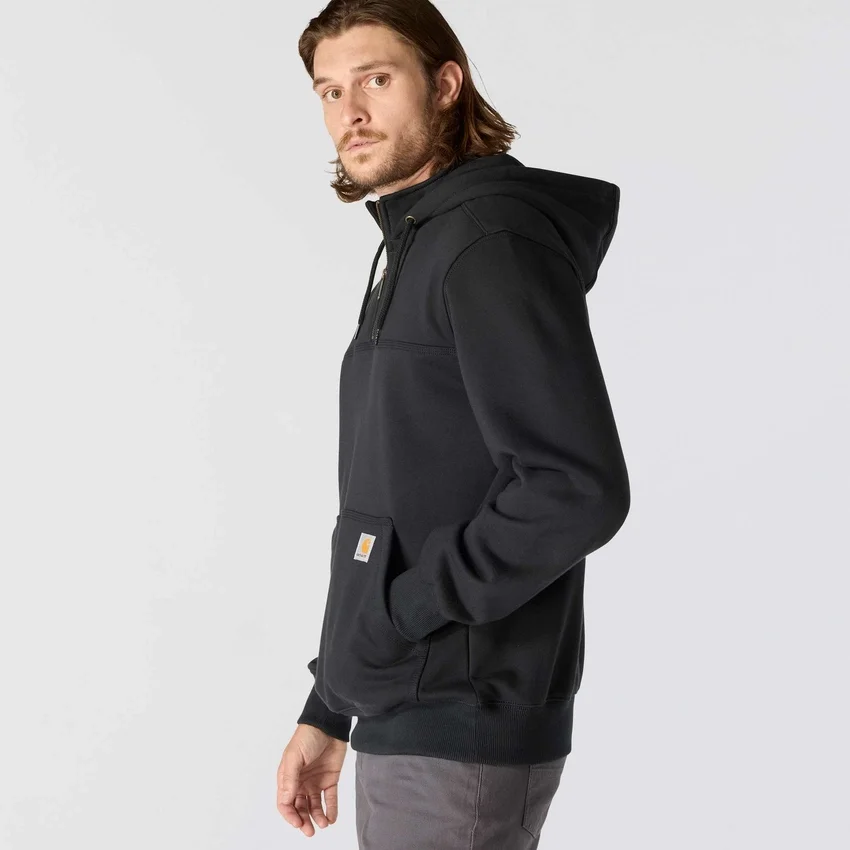 Sudadera con capucha y cremallera de un cuarto de Paxton para hombre, resistente e impermeable - Sudaderas con capucha Carhartt Rain Defender