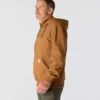 Sudadera con capucha y cremallera de un cuarto de Paxton para hombre, resistente e impermeable - Sudaderas con capucha Carhartt Rain Defender
