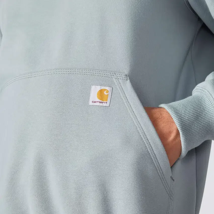 Sudadera con capucha y cremallera de un cuarto de Paxton para hombre, resistente e impermeable - Sudaderas con capucha Carhartt Rain Defender