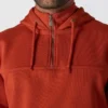 Sudadera con capucha y cremallera de un cuarto de Paxton para hombre, resistente e impermeable - Sudaderas con capucha Carhartt Rain Defender