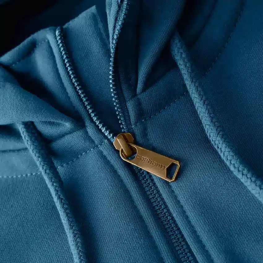 Sudadera con capucha y cremallera de un cuarto de Paxton para hombre, resistente e impermeable - Sudaderas con capucha Carhartt Rain Defender