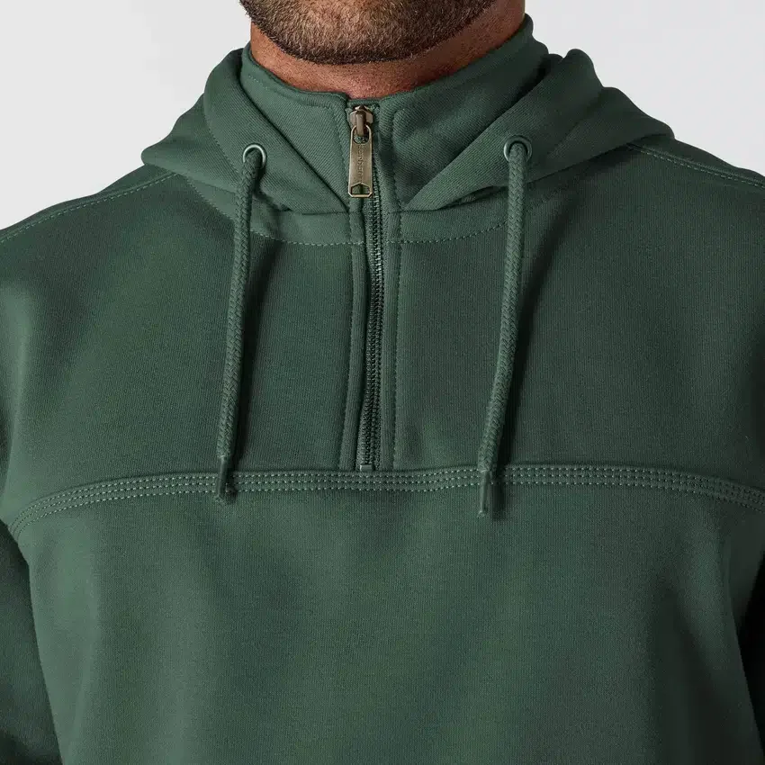 Sudadera con capucha y cremallera de un cuarto de Paxton para hombre, resistente e impermeable - Sudaderas con capucha Carhartt Rain Defender