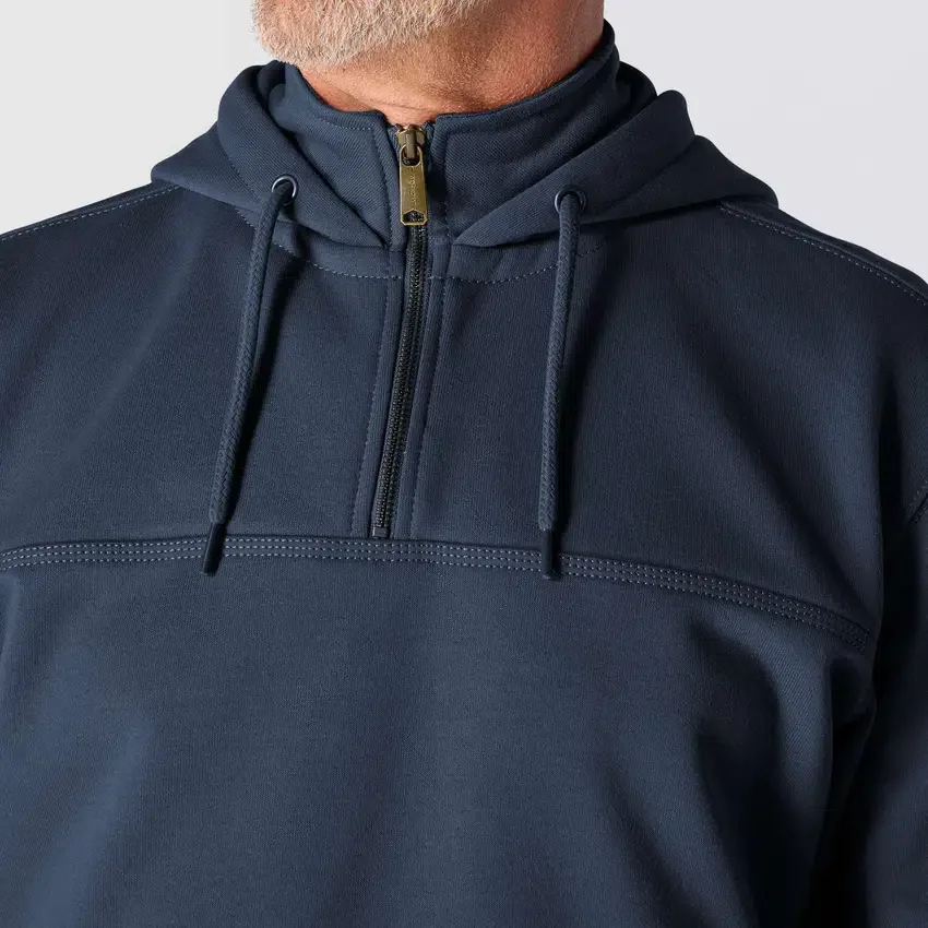 Sudadera con capucha y cremallera de un cuarto de Paxton para hombre, resistente e impermeable - Sudaderas con capucha Carhartt Rain Defender