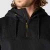 Sudadera con capucha y cremallera de un cuarto de Paxton para hombre, resistente e impermeable - Sudaderas con capucha Carhartt Rain Defender