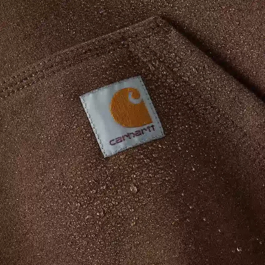 Sudadera con capucha y cremallera de un cuarto de Paxton para hombre, resistente e impermeable - Sudaderas con capucha Carhartt Rain Defender