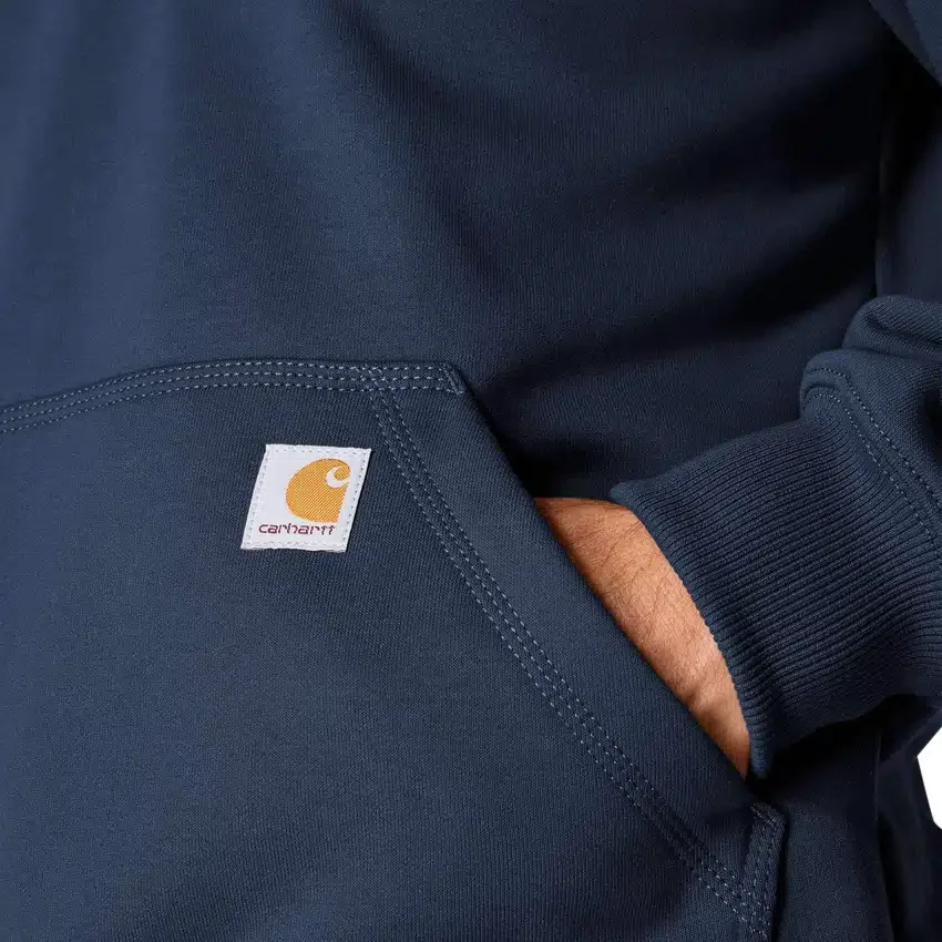 Sudadera con capucha y cremallera de un cuarto de Paxton para hombre, resistente e impermeable - Sudaderas con capucha Carhartt Rain Defender