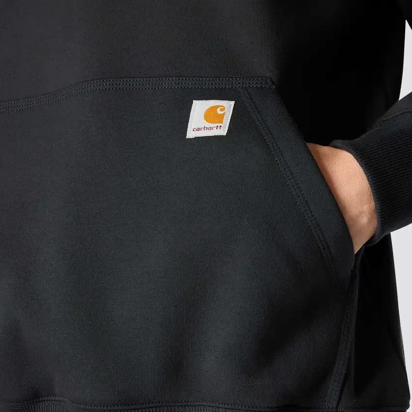 Sudadera con capucha y cremallera de un cuarto de Paxton para hombre, resistente e impermeable - Sudaderas con capucha Carhartt Rain Defender
