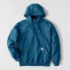 Sudadera con capucha y cremallera de un cuarto de Paxton para hombre, resistente e impermeable - Sudaderas con capucha Carhartt Rain Defender