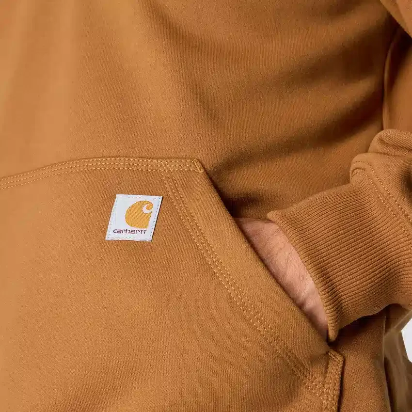 Sudadera con capucha y cremallera de un cuarto de Paxton para hombre, resistente e impermeable - Sudaderas con capucha Carhartt Rain Defender