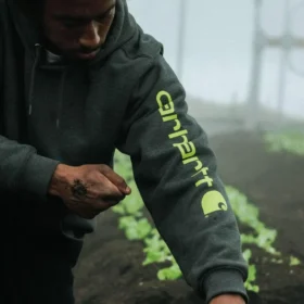 Sudadera con capucha y el emblemático logotipo K288 para hombre – Carhartt K288