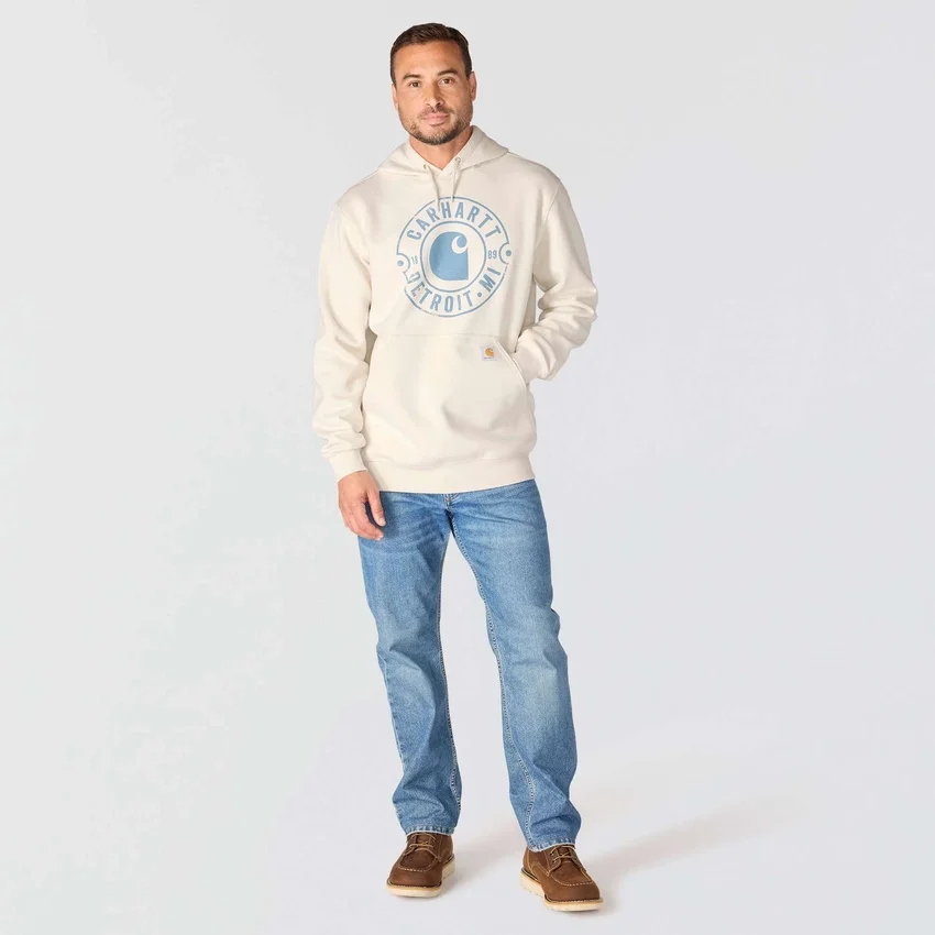 Sudadera con capucha y estampado «Marquette Detroit» para hombre