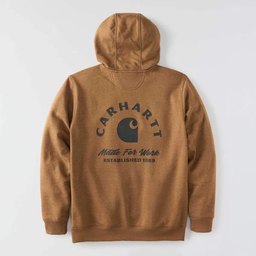 Sudadera con capucha y estampado Sawyer Work para hombre