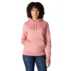 Sudadera con capucha y logotipo Clarksburg de corte holgado y forro polar para mujer