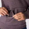Sudadera con capucha y logotipo Clarksburg de corte holgado y forro polar para mujer
