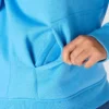 Sudadera con capucha y logotipo Clarksburg de corte holgado y forro polar para mujer