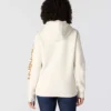 Sudadera con capucha y logotipo Clarksburg de corte holgado y forro polar para mujer