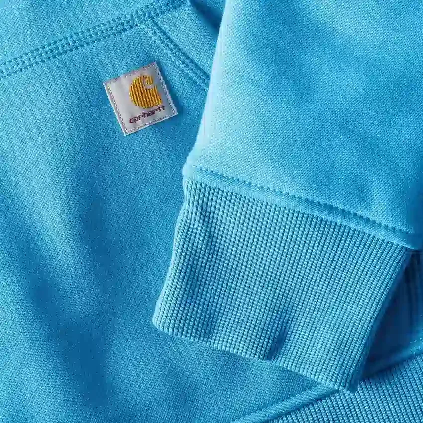 Sudadera con capucha y logotipo Clarksburg de corte holgado y forro polar para mujer