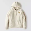 Sudadera con capucha y logotipo Clarksburg de corte holgado y forro polar para mujer