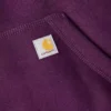 Sudadera con capucha y logotipo Clarksburg de corte holgado y forro polar para mujer