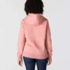 Sudadera con capucha y logotipo Clarksburg de corte holgado y forro polar para mujer